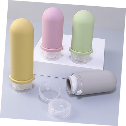 4pcs 60ml Leak Proof Silicone Travel Size Bottles — view 2
