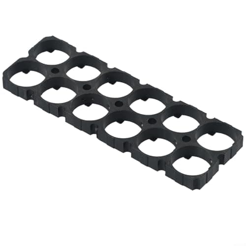 for battery Holder, 4pcs 2x6 Plastic Bracket for 21700 Batteries DIY for battery Pack Frame with Anti-Vibration Design, Splicable and Stackable, for Home Workshop and DIY Projects — view 3