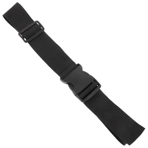 Alipis Adjustable 5cm Wide Nylon Waist Bag Strap Extender, Elastic Luggage for Travel Fanny Pack, Hip Pack Strap with Quick-release, 100cm Length