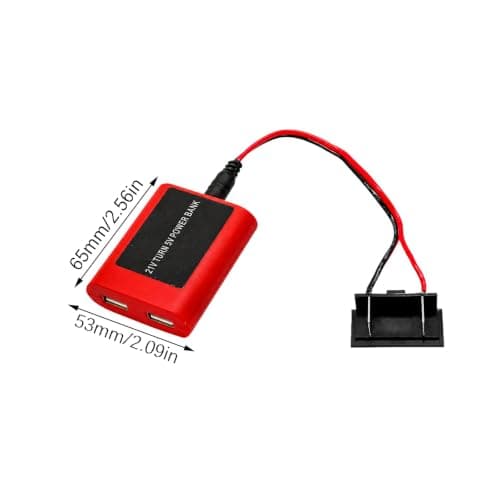 Tool Battery USB Converter 21 to 5V Battery Adapter — view 3