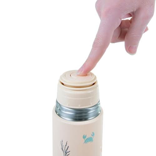 Miniland Thermo Water Bottle 500ml, Stainless Steel Baby Thermos for Liquids, Thermos Flask, Keeps Hot and Cold for Over 12 Hours, Airtight Seal and Anti-Drip System | Crabsy — view 2