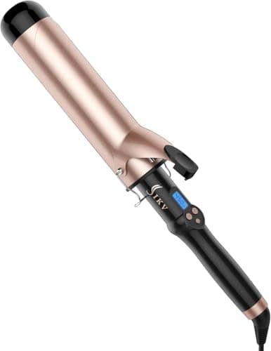 45mm Extra Large Curling Tong Long Barrel,110-210°C,Soft Big Curls