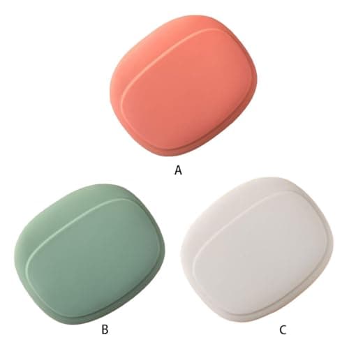vreplrse Multi functional bag, wired earphone storage storage cable silicone bag cover, Bluetooth earphone 5-pack, White — view 3