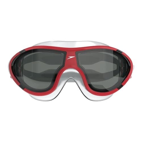 Speedo Unisex-Youth Biofuse Mask | Dive | Leak Free | Ergonomic Design, RED, One Size — view 6