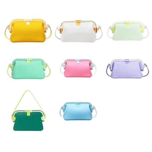 Whoasyst Foldable Waterproof Silicone Swim Bag Multipurpose Swimming Pouches for Beach Gym Travel Holds Goggles Towels Cosmetics Elastomer Swimming Gear Planner — view 3