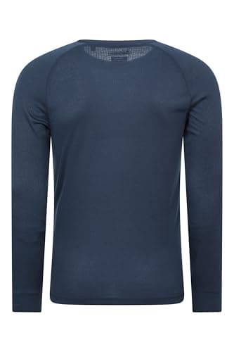 Mountain Warehouse Talus Mens Isotherm Base Layer Top Navy (Ro M — view 4