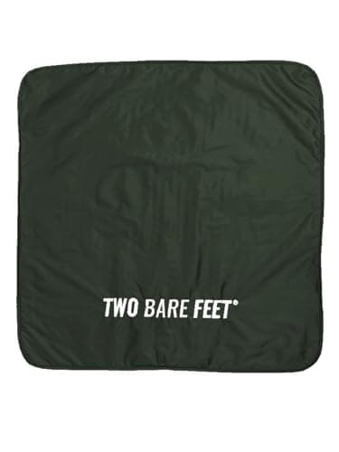 Two Bare Feet Portable Changing Mat for Surfing, Swimming, SUP & Watersports – Waterproof, Soft Sherpa Fleece, Roll-Up Design for Easy Travel & Outdoor Sports (Khaki/Black) — view 4