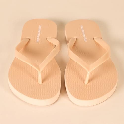 Amazon Essentials Women's Flip Flops, Pack of 3, Beige, 5.5 UK — view 4