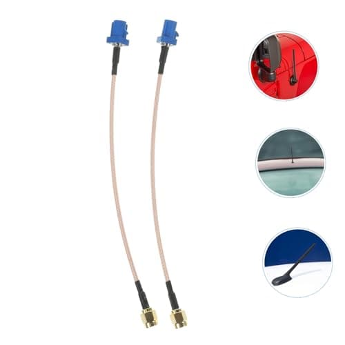 Car Antenna Adapter Cable Rg316 50 Ohm 2pcs Khaki for Gprs — view 6