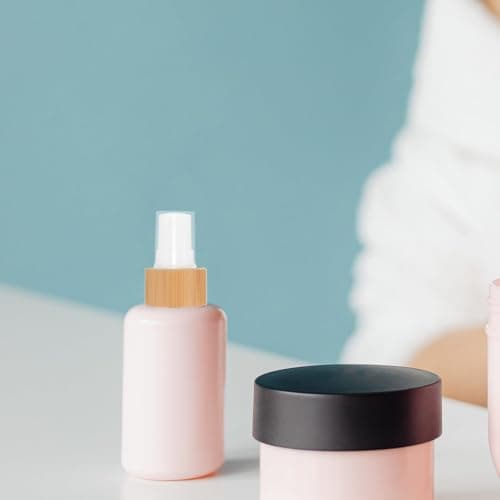PACKOVE 4pcs Perfume Bottle Pump Heads, M20 Replacement Spray Caps, Leak-proof Plastic and Bamboo, Fine Mist Dispenser for Cosmetic Bottles, Travel Use — view 6