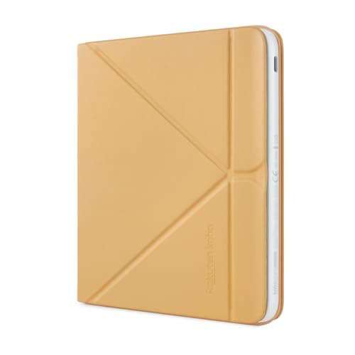 Kobo Libra Colour SleepCover Case, Butter Yellow, Vegan Leather — view 2