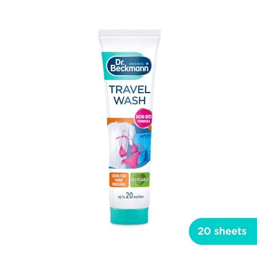 Dr. Beckmann Travel Wash | Clean laundry ON THE GO | up to 20 washes | 100ml (Pack of 4) — view 4