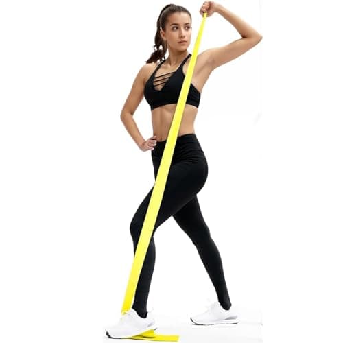 Resistance Bands Exercise,1.5M Skin-Friendly Exercise Bands,Flex Options Pilates Band,Elastic Physical Resistance Band Set for Women Men Ideal for Strength Training,Yoga,Gym,Fitness,Pilates — view 5