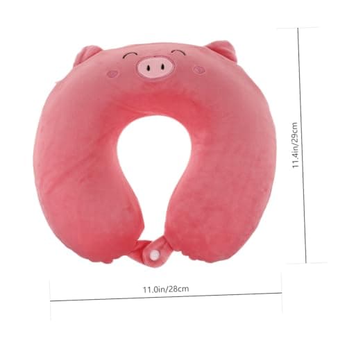 BESTYASH U-shaped Pillow for Travel and Sleeping Neoprene Material Neck Support Pillow Cervical Spine Design for Long Trips — view 2
