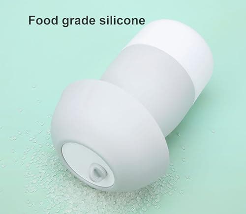 Shiergongli 2-in-1 Foldable Dog Water Bottle & Food Container – 600ml Portable Pet Dispenser with Bowl & Leakproof Valve, BPA-Free Travel Feeder for Puppy, Cat, Small Pets (grey, 600ml+260ml) — view 3