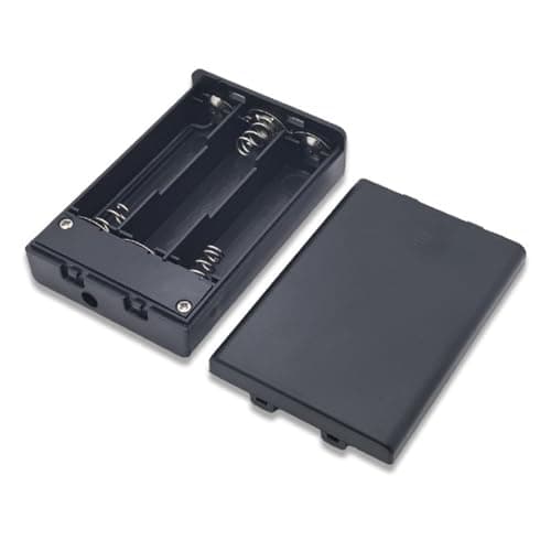 Secure 3x2A battery storage case, spill-proof terminals, compact design battery holder for stable power supply — view 4