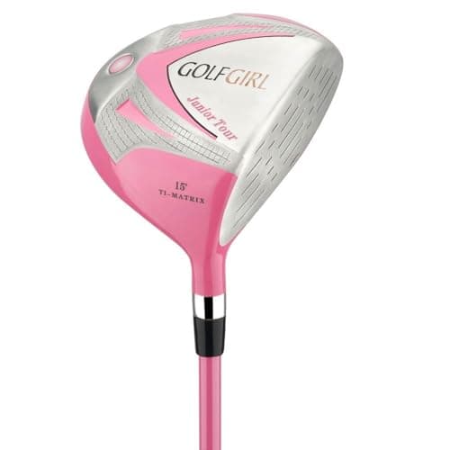 Golf Girl Junior Girls Golf Set V3 with Pink Clubs and Bag, Ages 4-7 (Up to 4' 6), Right Hand — view 3
