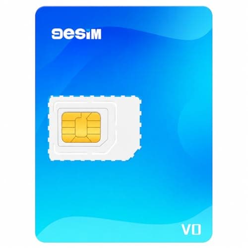 9eSIM V0 eSIM Card for Unlocked Android, 480KB Storage - SIM to eSIM Adapter, 15 Profiles, Offline STK Menu, Unlimited Downloads, Pre-Cut Nano/Micro/Standard, Global Travel USA/Europe/Japan/China