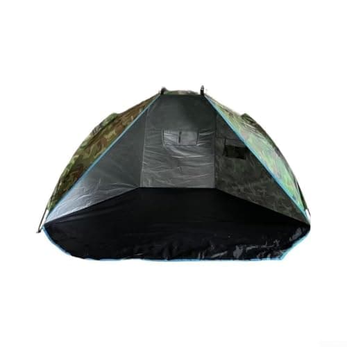Waterproof Tent 2 Man Windproof Camping Dome with Easy Assemble Design for Backpacking Travel Garden - Oxford Fabric Sun Shelter 220x120x120cm(camouflage color 220 * 120 * 120cm)