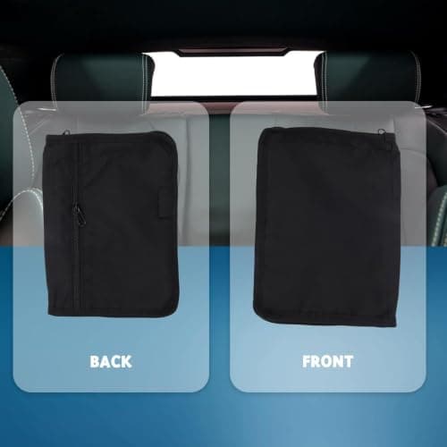 Universal Car Glove Box Organiser with Multi-Pocket Zipper — view 4
