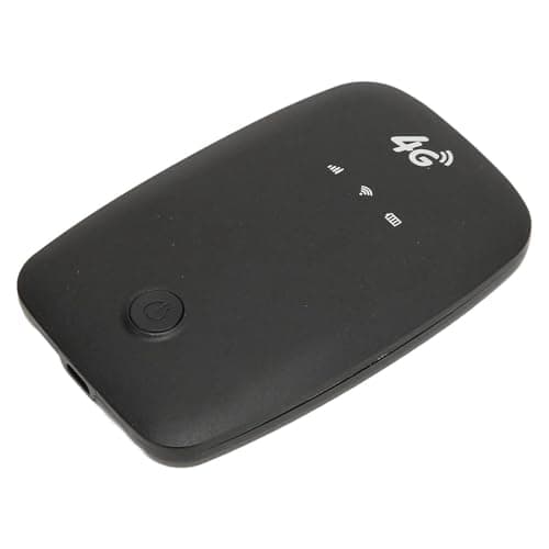 Mobile Hotspot, 4G Mobile WiFi Hotspot SIM Card Slot 2100mAh Battery Portable 4G WiFi Router for Car Users Business Travelers for Secure Internet At Home Or Everywhere You Go