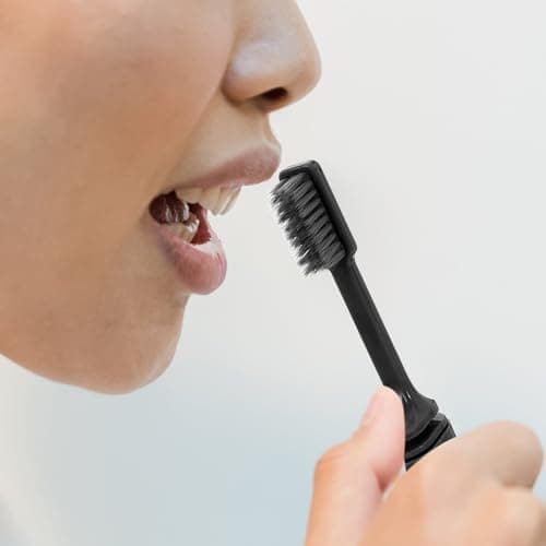 10pcs Black Collapsible Travel Toothbrush Pp Soft Bristles Portable — view 4