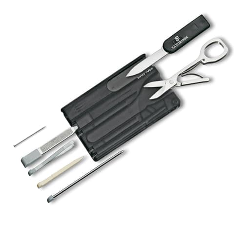 Victorinox Swiss Card Classic Multitool, 10 Functions, Scissors, Pen — view 2