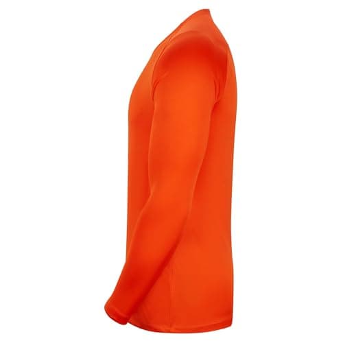 NIKE Men's Nike Park First Layer Thermal Long Sleeve Top, Orange, XL UK — view 2
