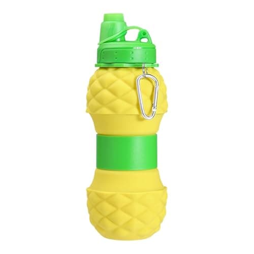 Folding Water Cup Leak Proof Silicone Expandable Lidded Mug — view 6