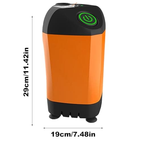 Rurunklee Portable Shower for Camping Camp Shower Pump Bag with Head — view 5