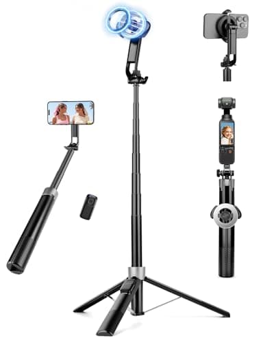 Victiv Magnetic Tripod for iPhone, 70" Tall Phone Tripod Stand for Filming