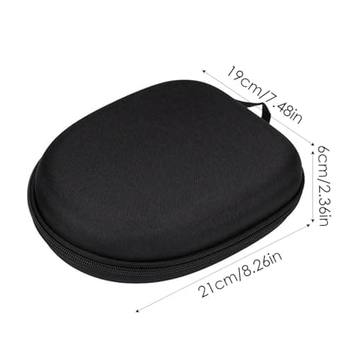 Headphone Carrying Case Lightweight Compact Headphones Storage Pouch — view 6