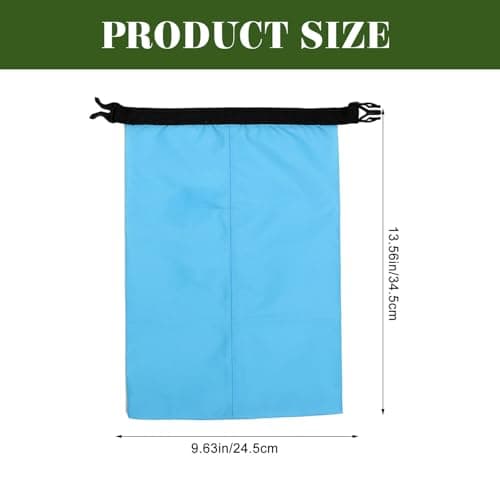 GRIRIW Waterproof Dry Bag Blue 1.5l 2.5l 3.5l Nylon 3pcs Set — view 2