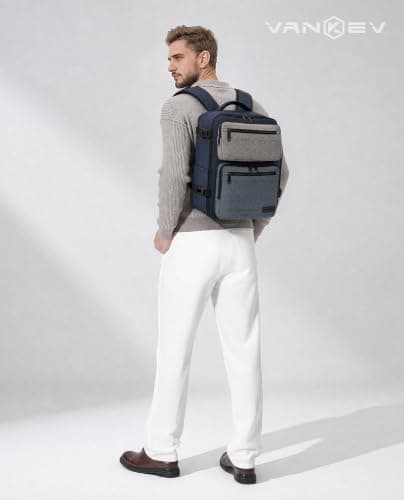 VANKEV 40x30x20 Ryanair Easyjet Eurowings Cabin Bag Travel Backpack — view 6