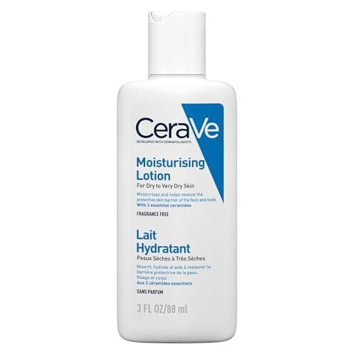 CeraVe Moisturising Lotion for Dry Skin with 3 Ceramides, Travel Size, 88ml