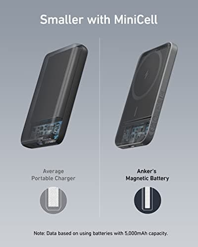 Anker 621 MagGo Power Bank, 5,000mAh Magnetic Portable Charger — view 4