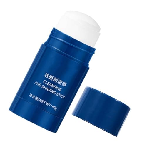 Cleansing Shave Stick Blue Cream Beard Softening for Men