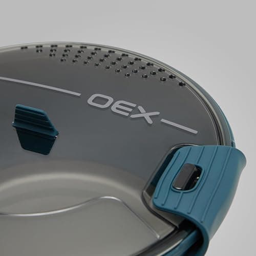 OEX Ascent Pro Cooking Pot, 2L Capacity, Lightweight, Collapsible, Portable, for Camping Stoves, 21x20x11.5cm (2 Litre) — view 5