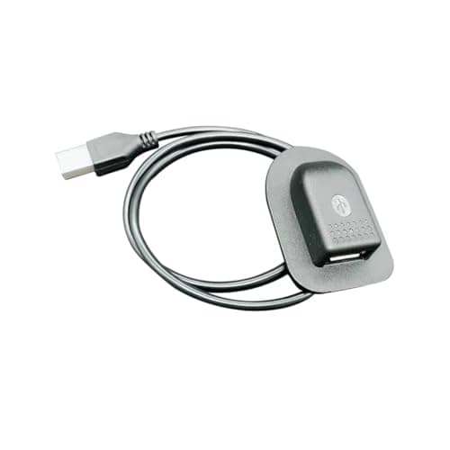 Backpack External USB Charging Port Cable for Travel, Black Plastic