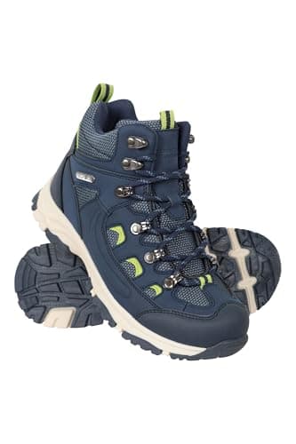 Mountain Warehouse Adventurer Kids Waterproof Boots Blue 1