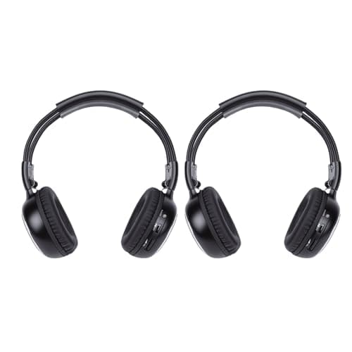Ejoyous Infrared Car Headphones, 2 Channel Dual Audio — view 3