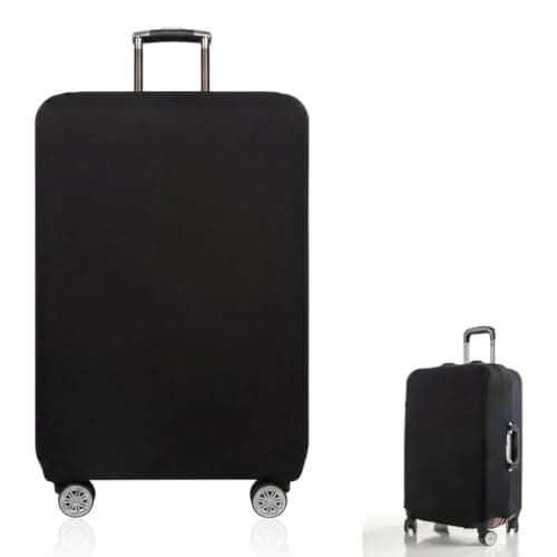 26-28 Inch Black Elastic Suitcase Cover Travel luggage Case Protector