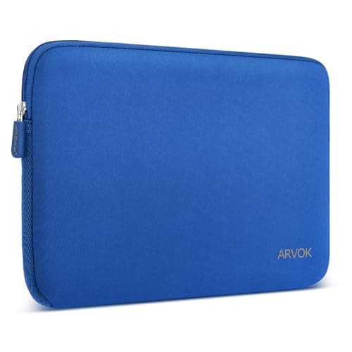 Arvok 11 11.6 12 Inch Laptop Sleeve Multi-Color Size Choices Case/Water-resistant Neoprene Notebook Computer Pocket Tablet Briefcase Carrying Bag/Pouch Skin Cover For HP/Dell/Lenovo/Asus/Acer