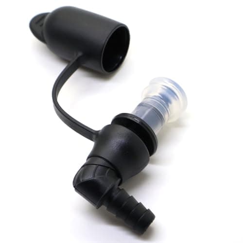 RALSPEC Replacement Bite Valve with Cover Silicone Hydration Pack Backpack Bladder Rubber Mouthpiece Valve Fits Camelbak Platypus — view 5