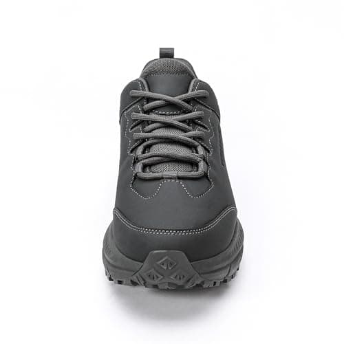 YOUTHUP Men's Low Top Hiking Shoes Breathable Comfort Easy-On Trekking — view 6