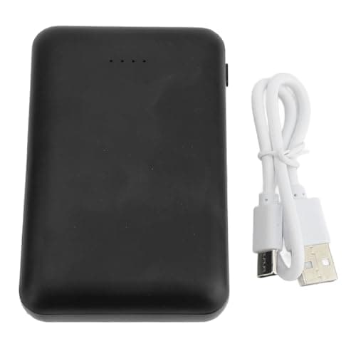 TYCIONG 10000mAh Power Bank for Heated Jackets, Lightweight Portable Charger with Digital Display, Ideal for Winter Sports Black — view 5