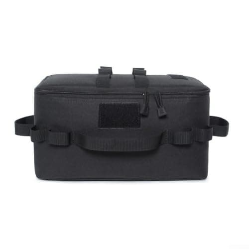 Portable Tool Organizer Bag for Camping Hiking Travel(Brown) — view 3