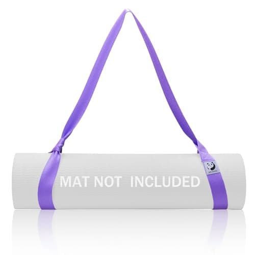 Slim Panda Yoga Mat Straps for Carrying, Adjustable Yoga Mat Carrier (Yoga Mat Not Included)