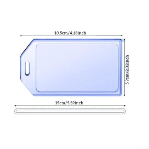 Travel Baggage Labels 10 Pack for Suitcases Backpacks — view 4