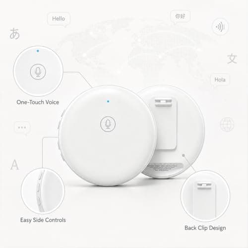 Smart Wearable Translator,Real‑Time Translation,Language Translator Device — view 5